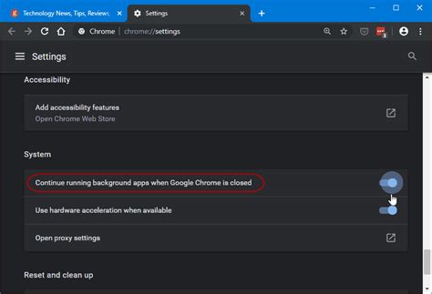 Open Chrome Settings. Click on System settings. Turn off Continue running background apps when Google Chrome is closed. Restart Chrome. Now let us see the procedure via Chrome Settings. Open ...